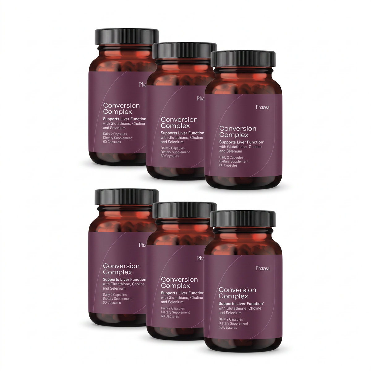 Phasea Conversion Complex - 6 months supply (6 Bottles)